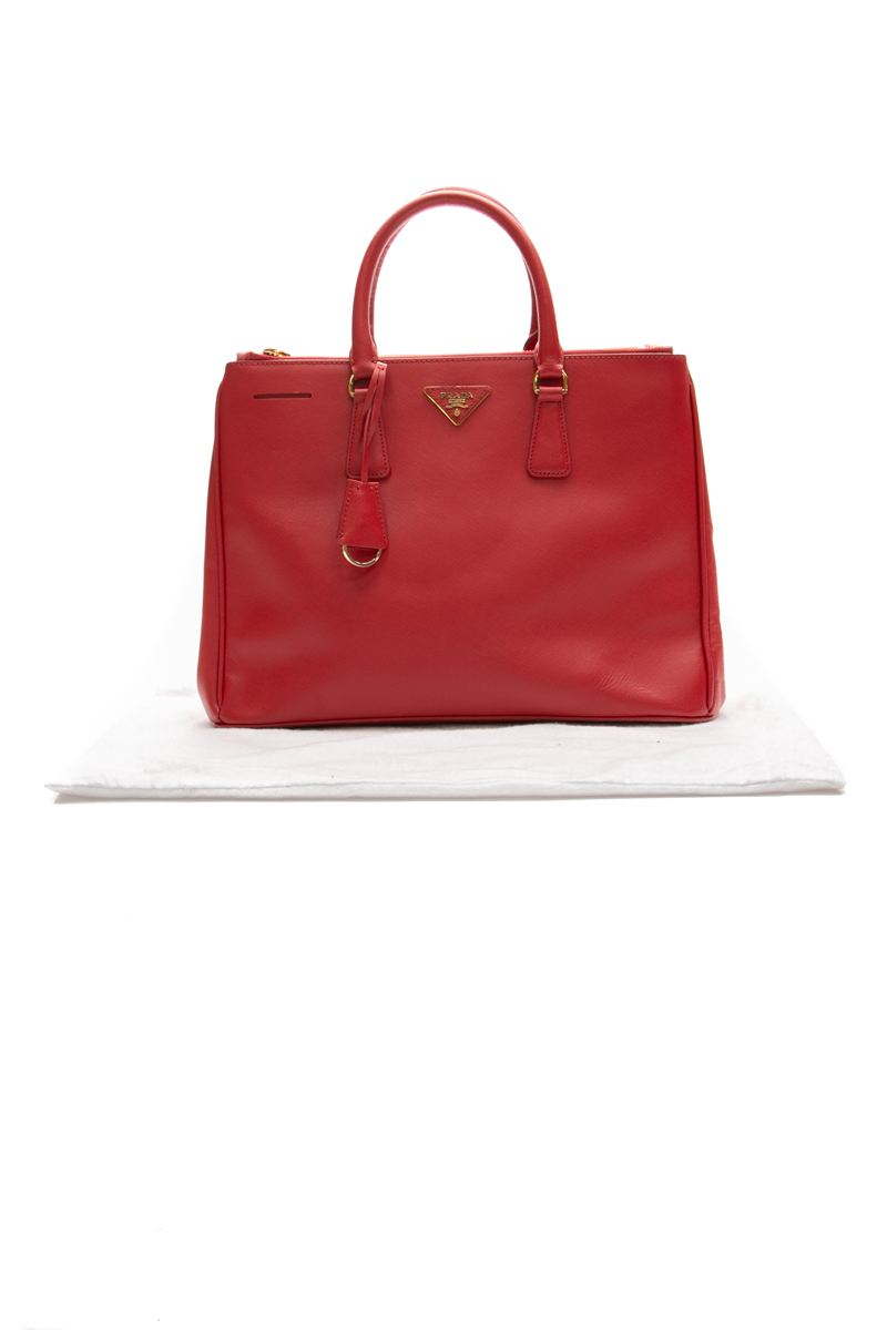 Lux Large Double Zip Tote Bag