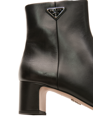 Prada Zip Ankle Boots - Size 37.5 - Couture USA