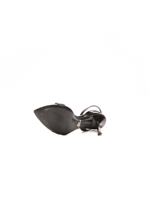 Triangle Logo Toe Sandals - Size 36