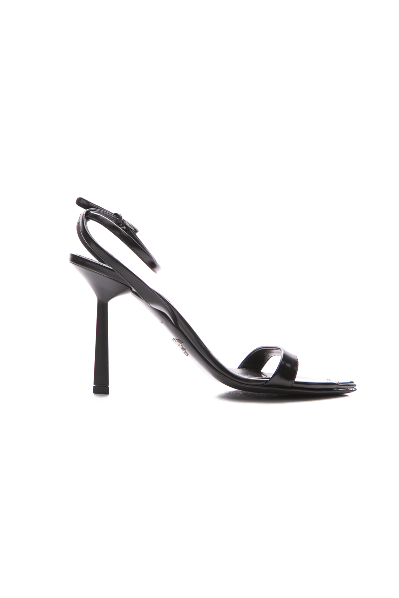 Triangle Logo Toe Sandals - Size 36