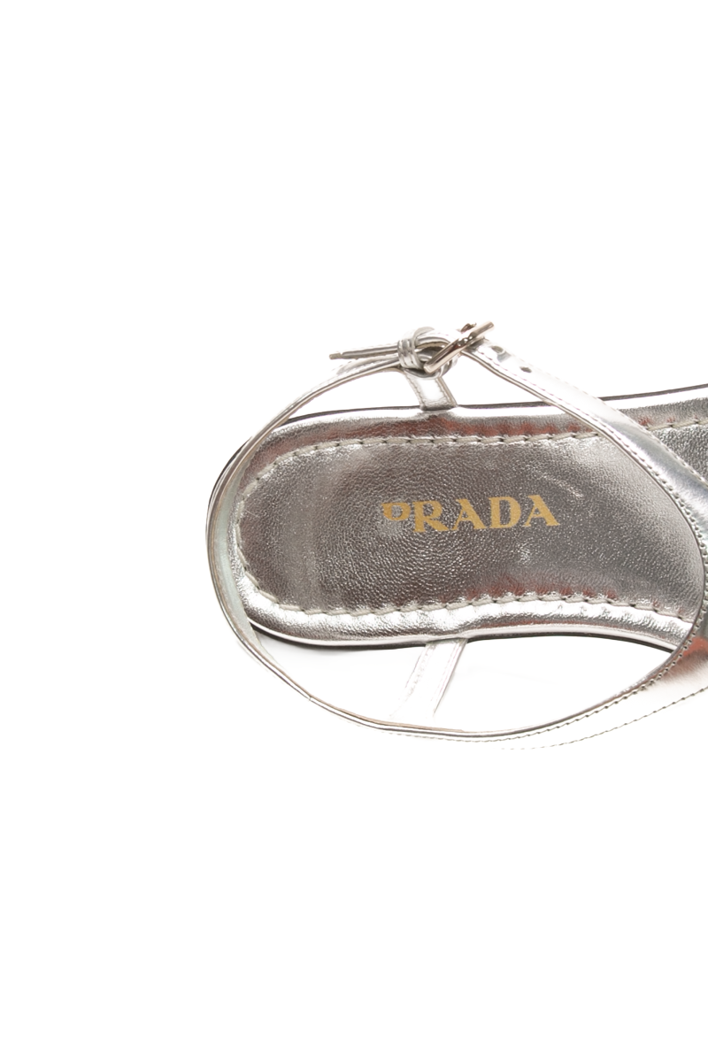 Flat T Strap Sandals - Size 38.5