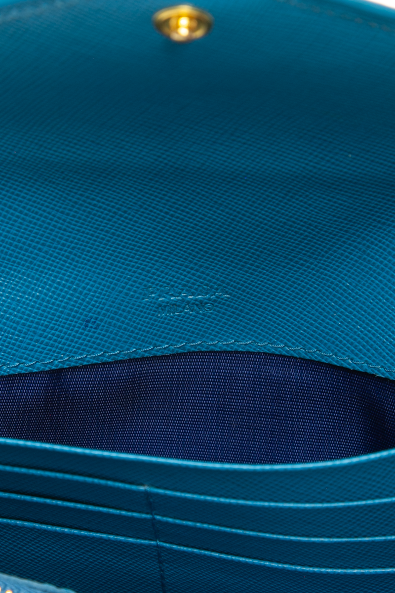 Saffiano Continental Wallet