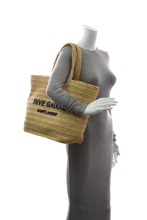 Raffia Rive Gauche Tote