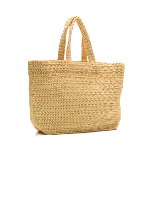 Raffia Rive Gauche Tote