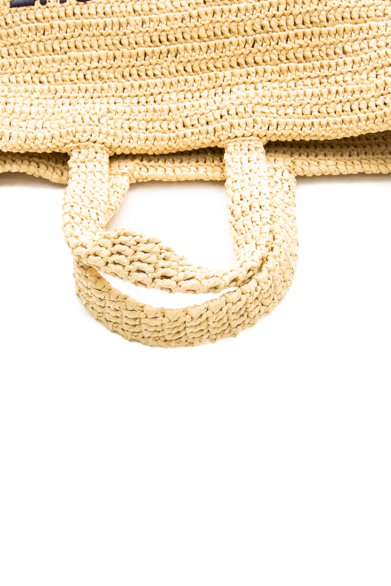 Raffia Rive Gauche Tote