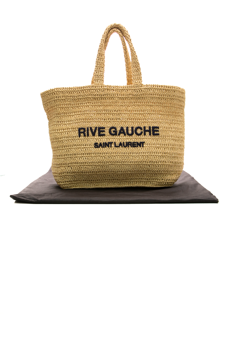 Raffia Rive Gauche Tote