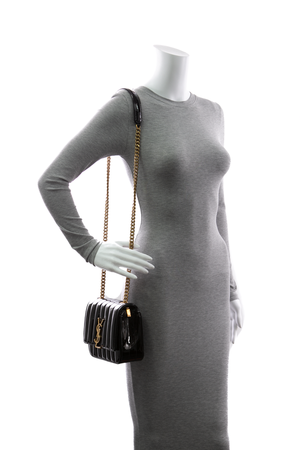Saint Laurent Small Vicky Crossbody Bag - Couture USA