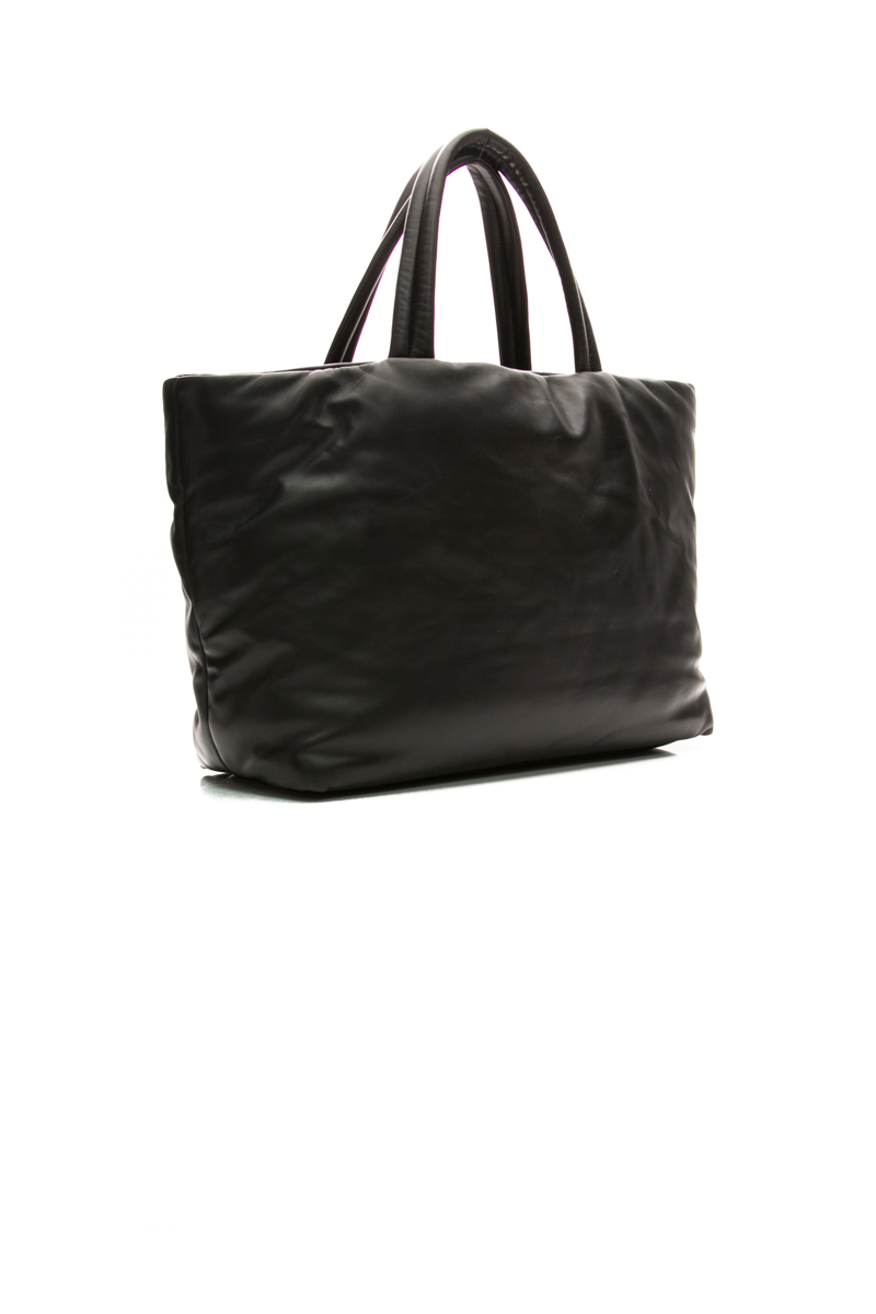 Logo Puffer Tote Bag