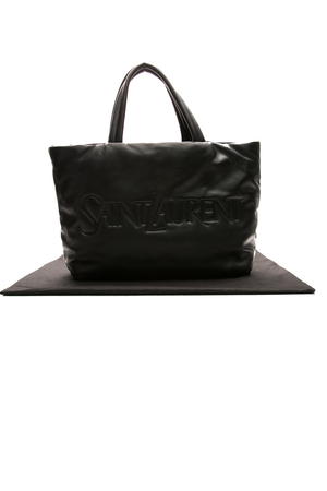 Logo Puffer Tote Bag