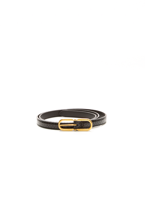 Saint-Laurent-Horseshoe-Buckle-Belt- Size-36-300417