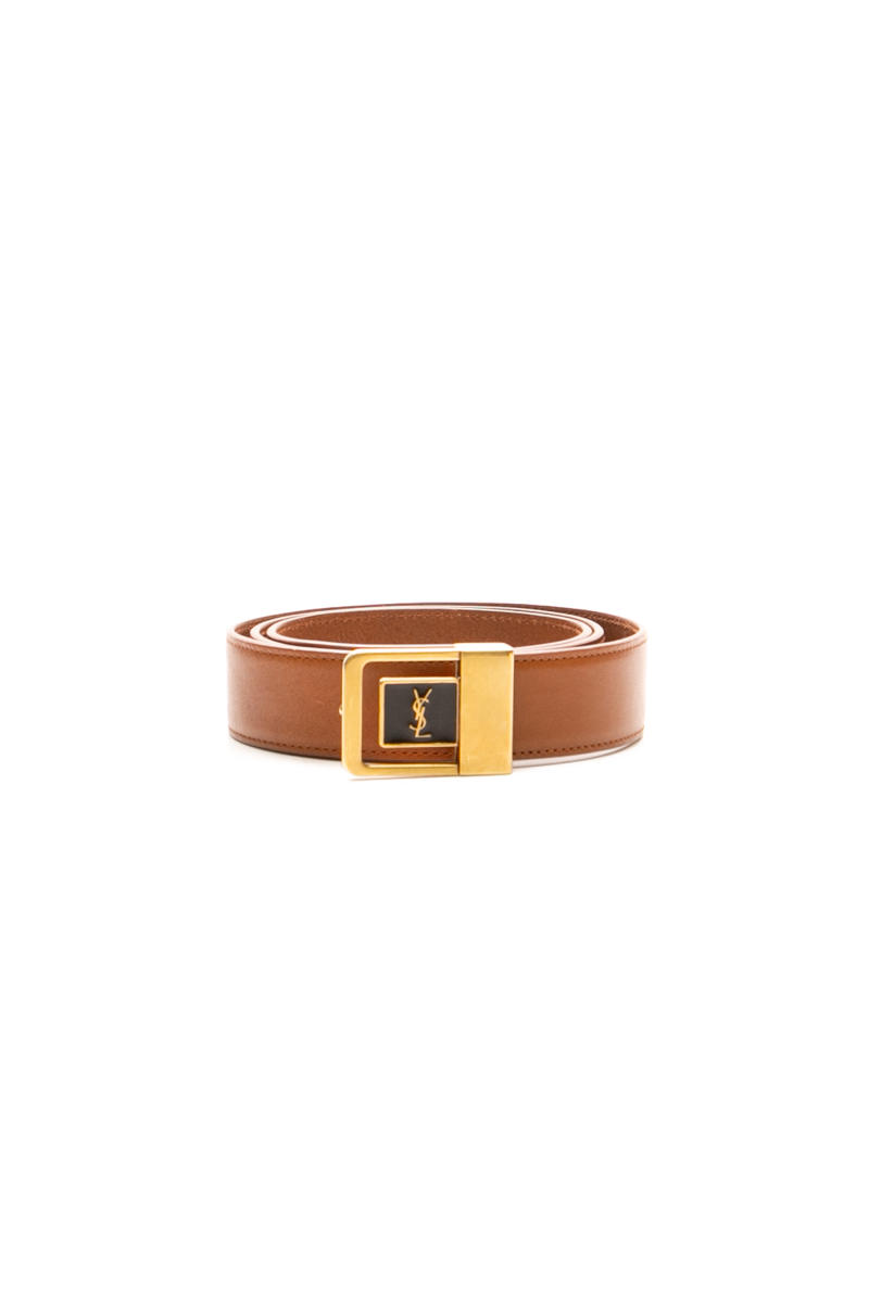 Saint-Laurent-La-66-Buckle-Belt-Size- 34-300496