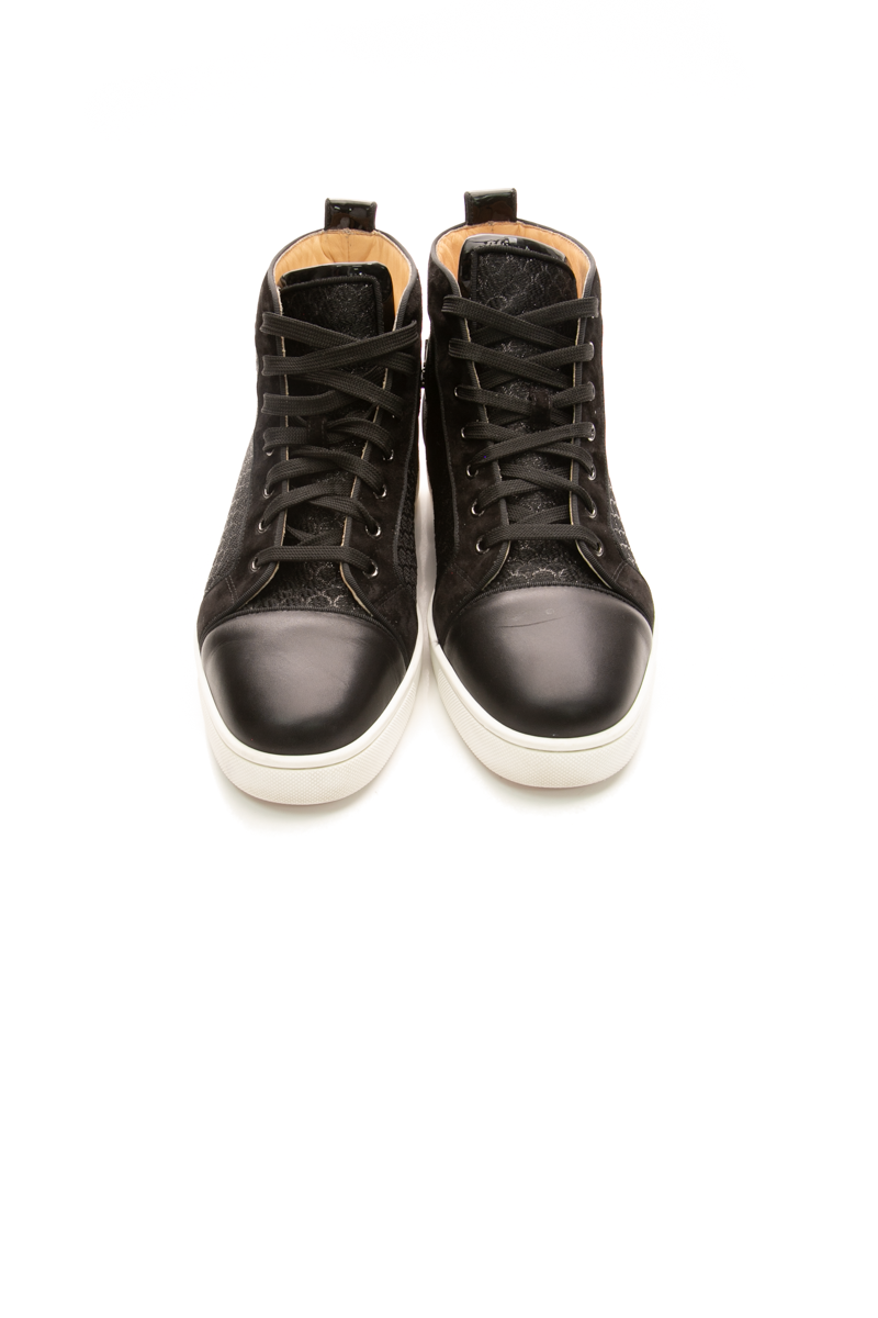 Christian-Louboutin-Men's-Louis-Orlato- High-Top-Sneakers-Size-US-10.5-297797