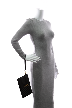 Cassandre Zip Pouch Wristlet