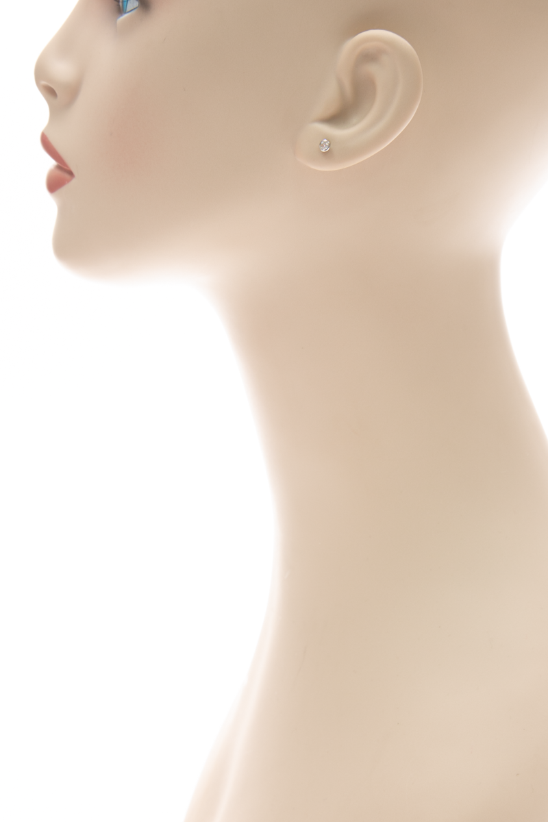 Peretti Diamond By The Yard Stud Earrings