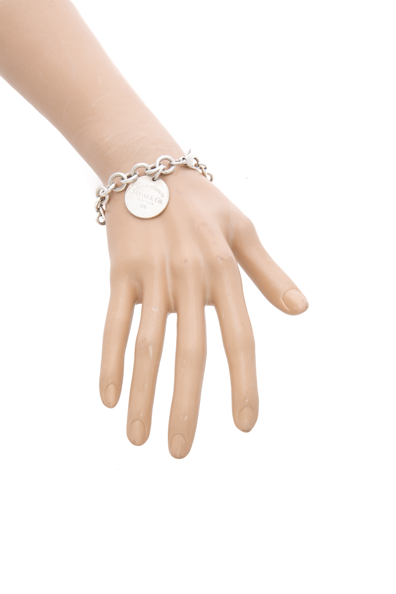 Return to Tiffany Round Tag Bracelet