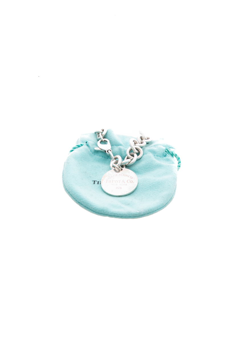 Return to Tiffany Round Tag Bracelet