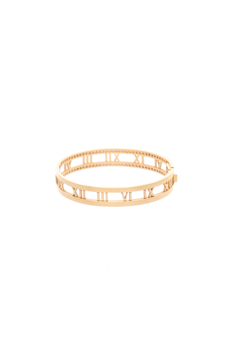 Atlas Hinged Bangle Bracelet