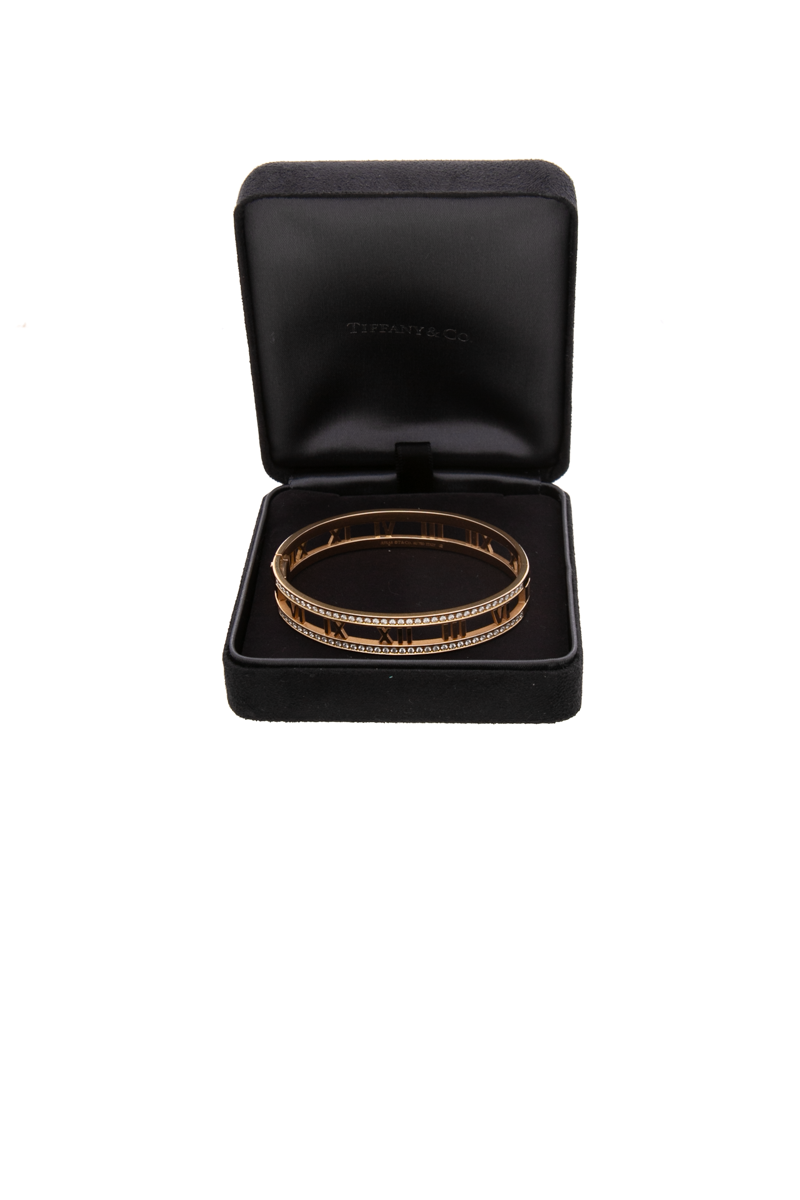 Atlas Hinged Bangle Bracelet