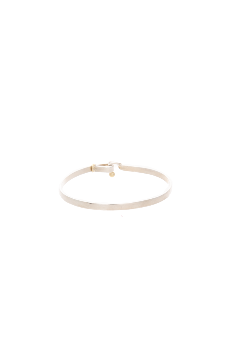 Hook &amp; Eye Bangle Bracelet