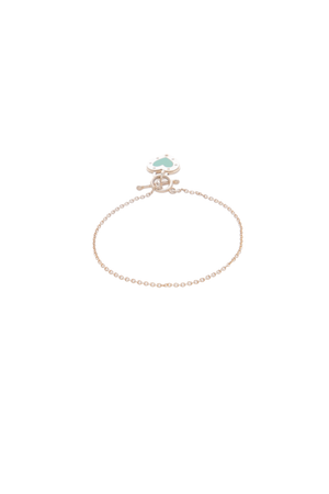 RTT LOVE Heart Pendant Toggle Bracelet