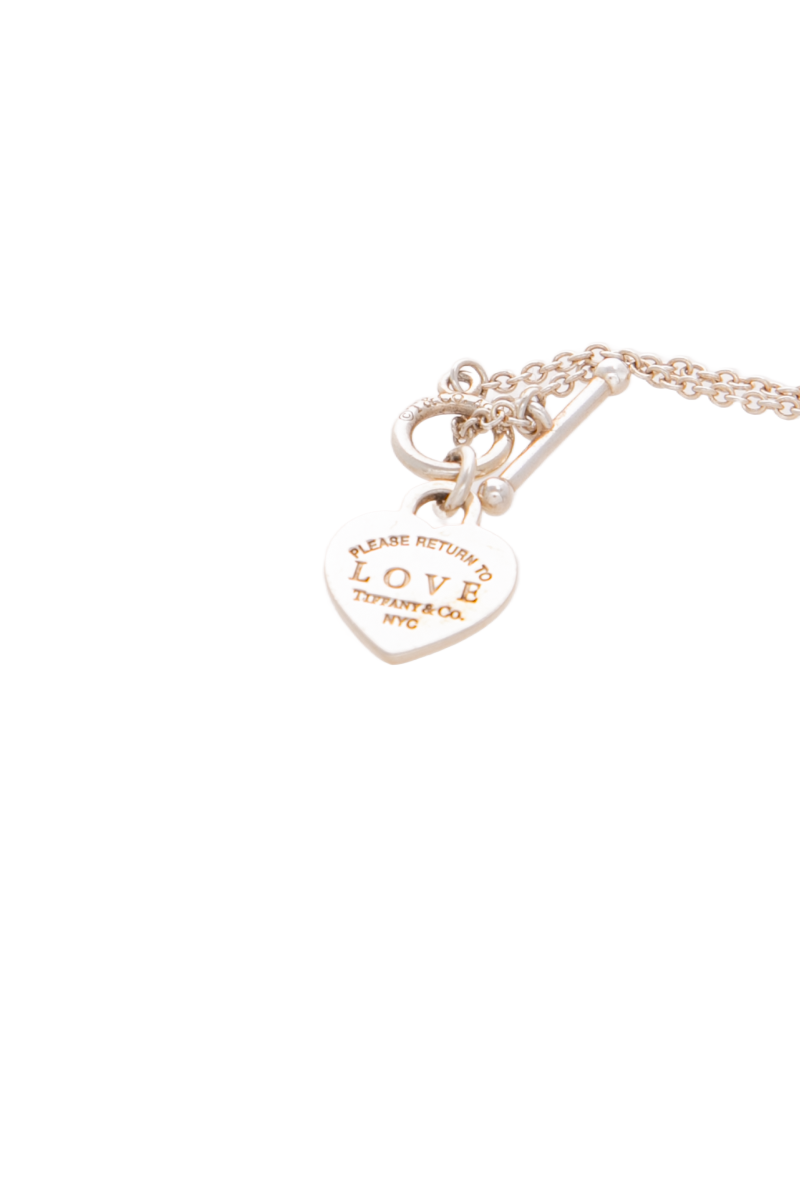 RTT LOVE Heart Pendant Toggle Bracelet