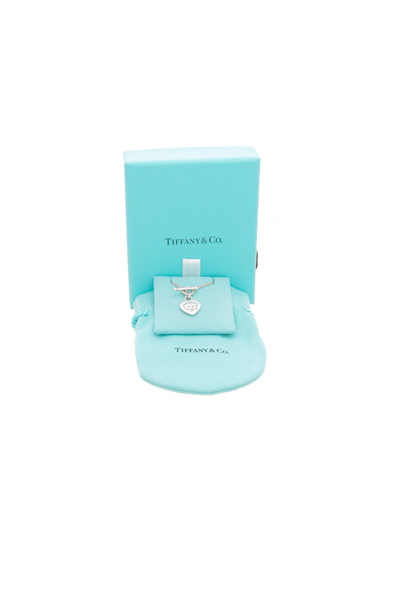 RTT LOVE Heart Pendant Toggle Bracelet