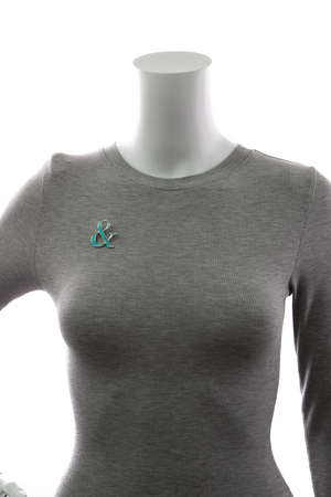 Ampersand Brooch