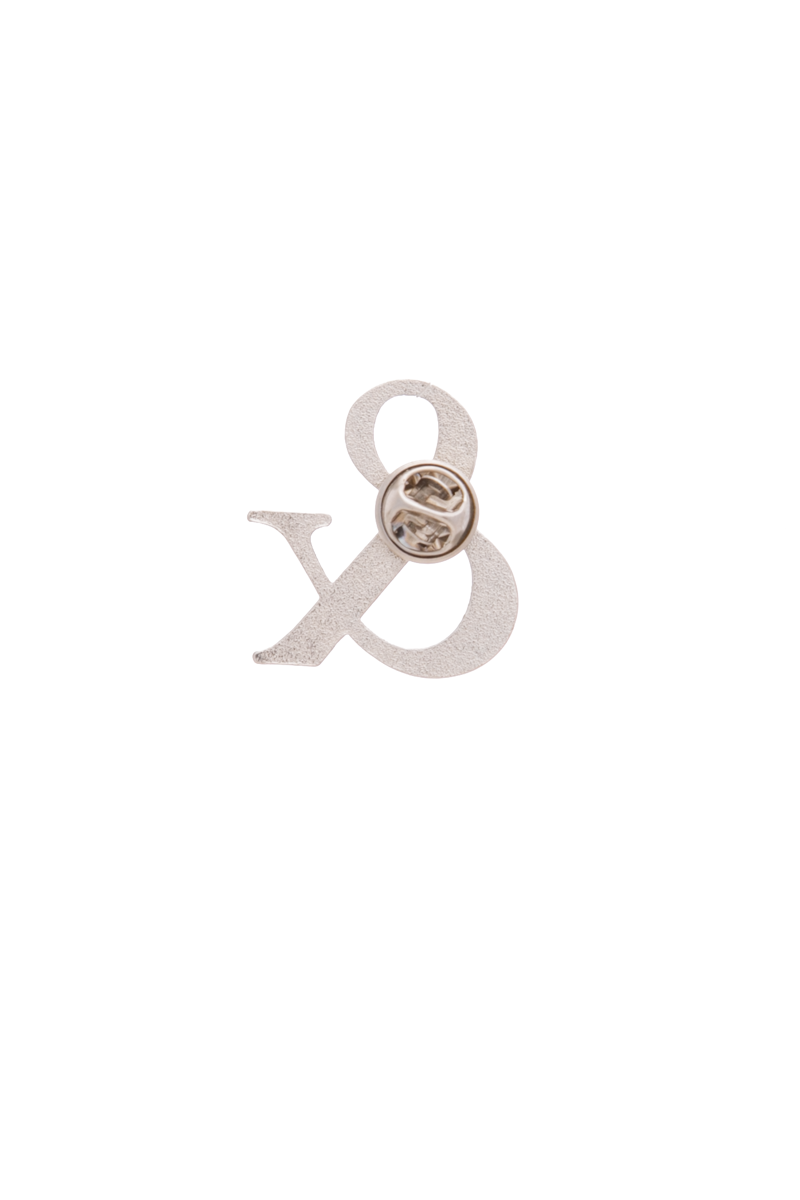 Ampersand Brooch