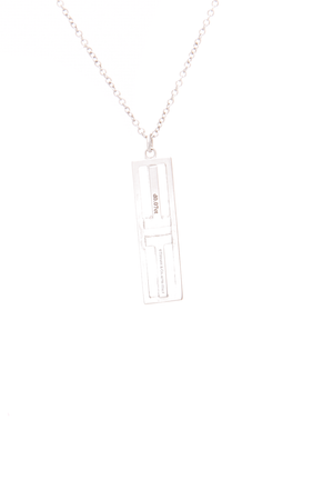 T Two Pendant Necklace