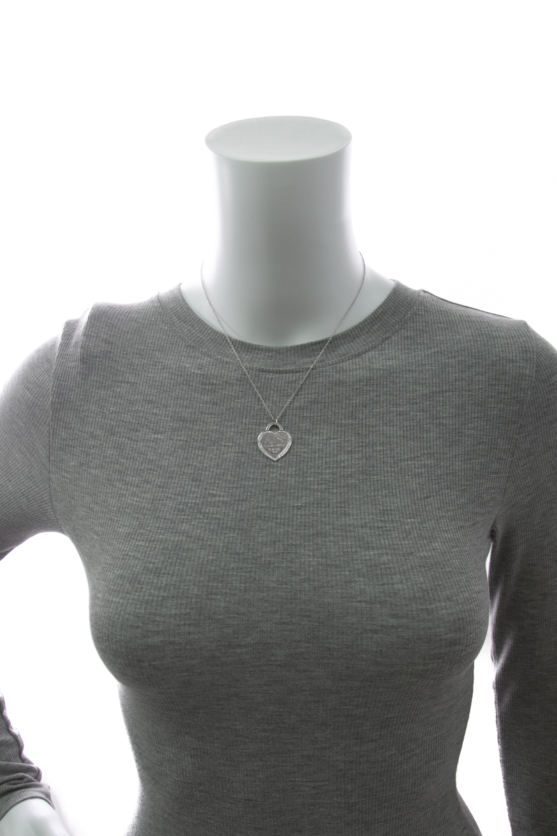 Return To Tiffany Diamond Heart Necklace