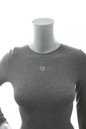 Return To Tiffany Diamond Heart Necklace