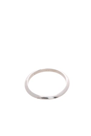 Knife Edge Wedding Band