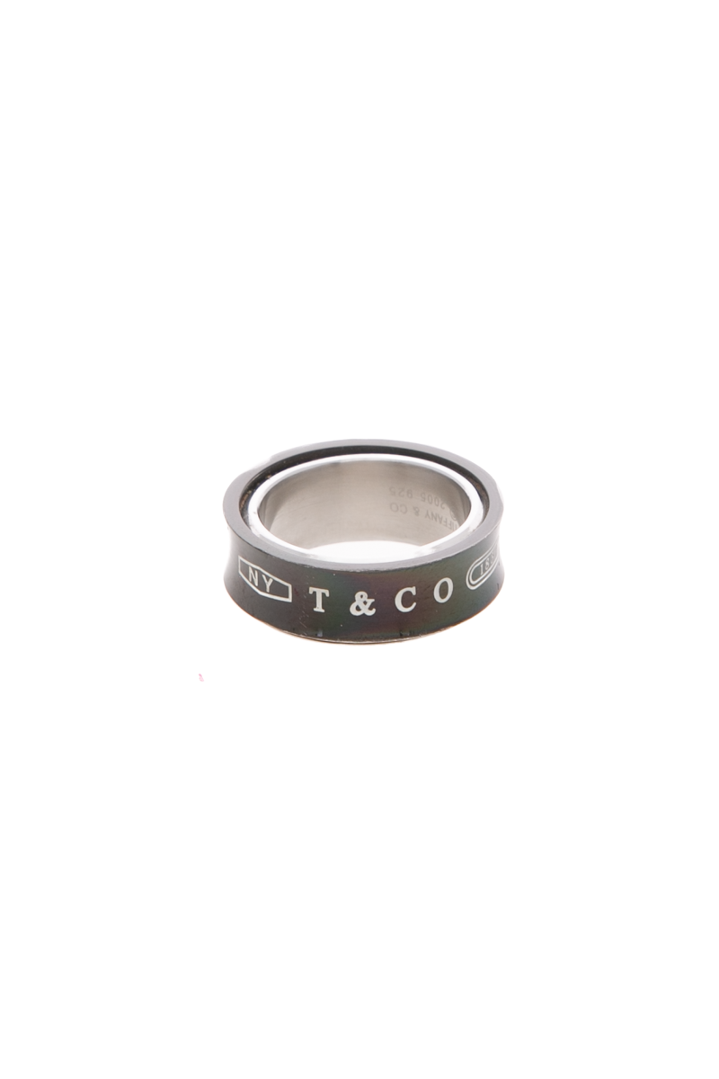 Tiffany-&amp;-Co.-1837-Midnight-Titanium- Ring-Size-7-295050