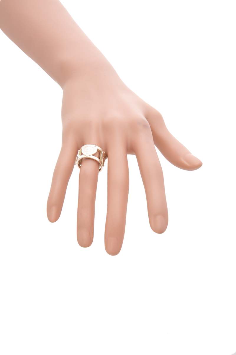 Return to Tiffany Wide Band Ring - Size 6