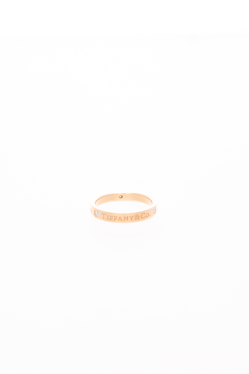 Diamond Logo Band Ring - Size 4.5