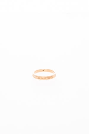Diamond Logo Band Ring - Size 4.5