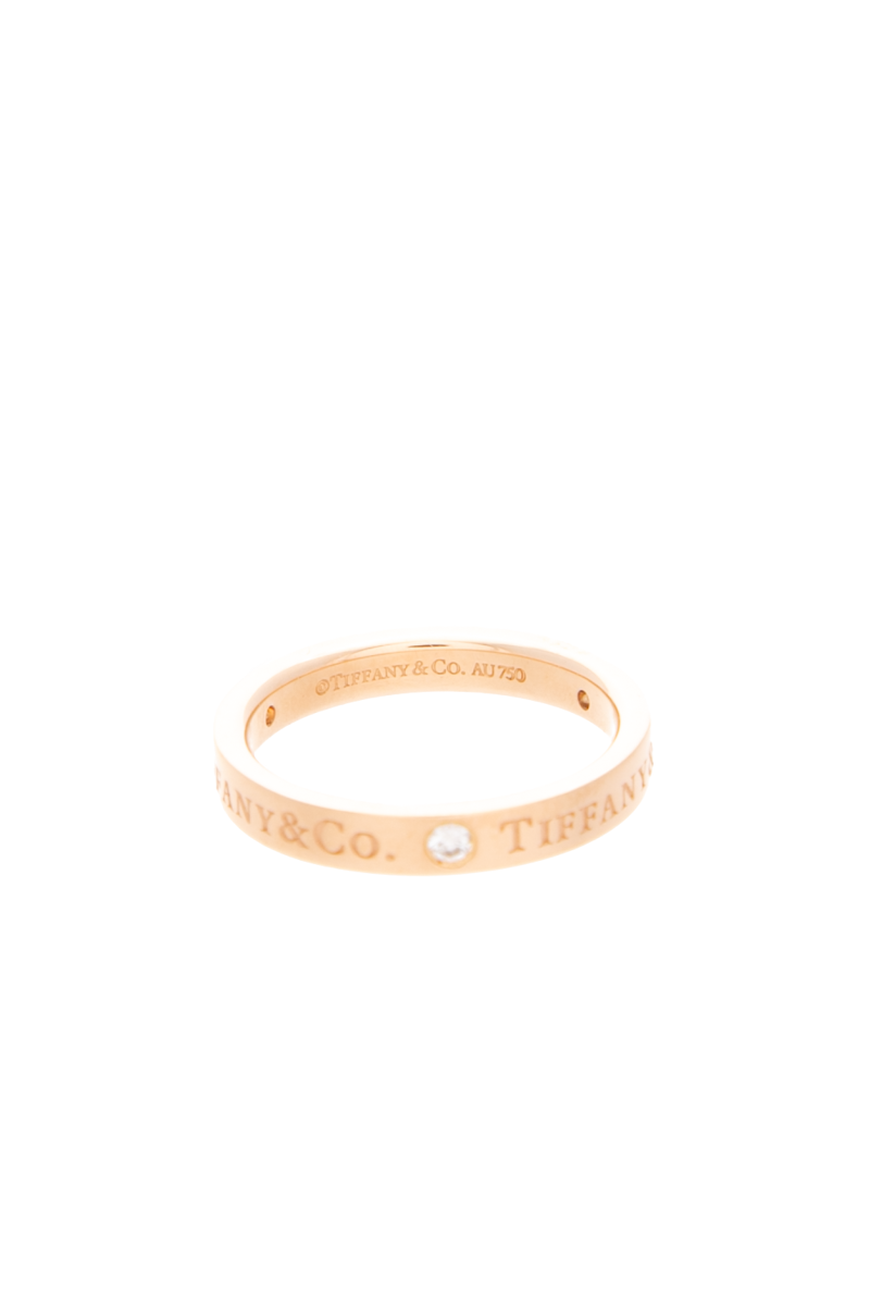 Diamond Logo Band Ring - Size 4.5