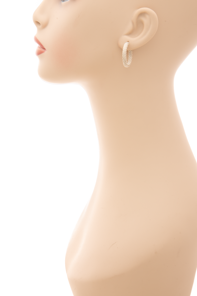 Somerset Mesh Hoop Earrings