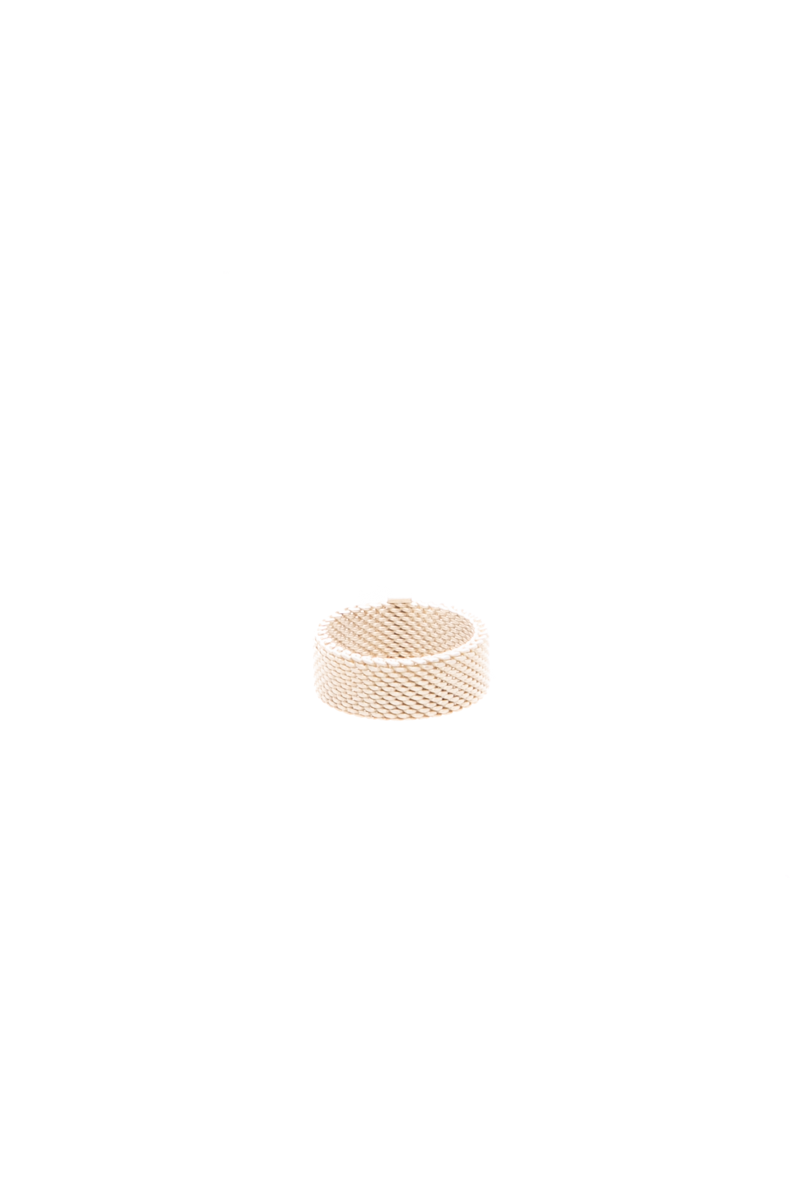 Somerset Mesh Wide Ring - Size 4.5