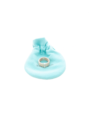 Somerset Mesh Wide Ring - Size 4.5