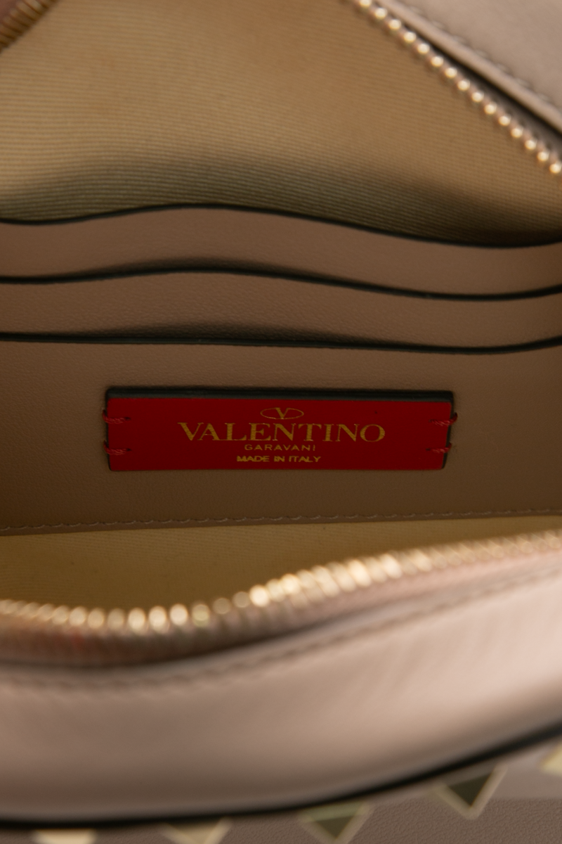 Round Rockstud Crossbody Bag