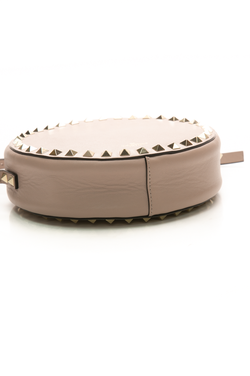 Round Rockstud Crossbody Bag