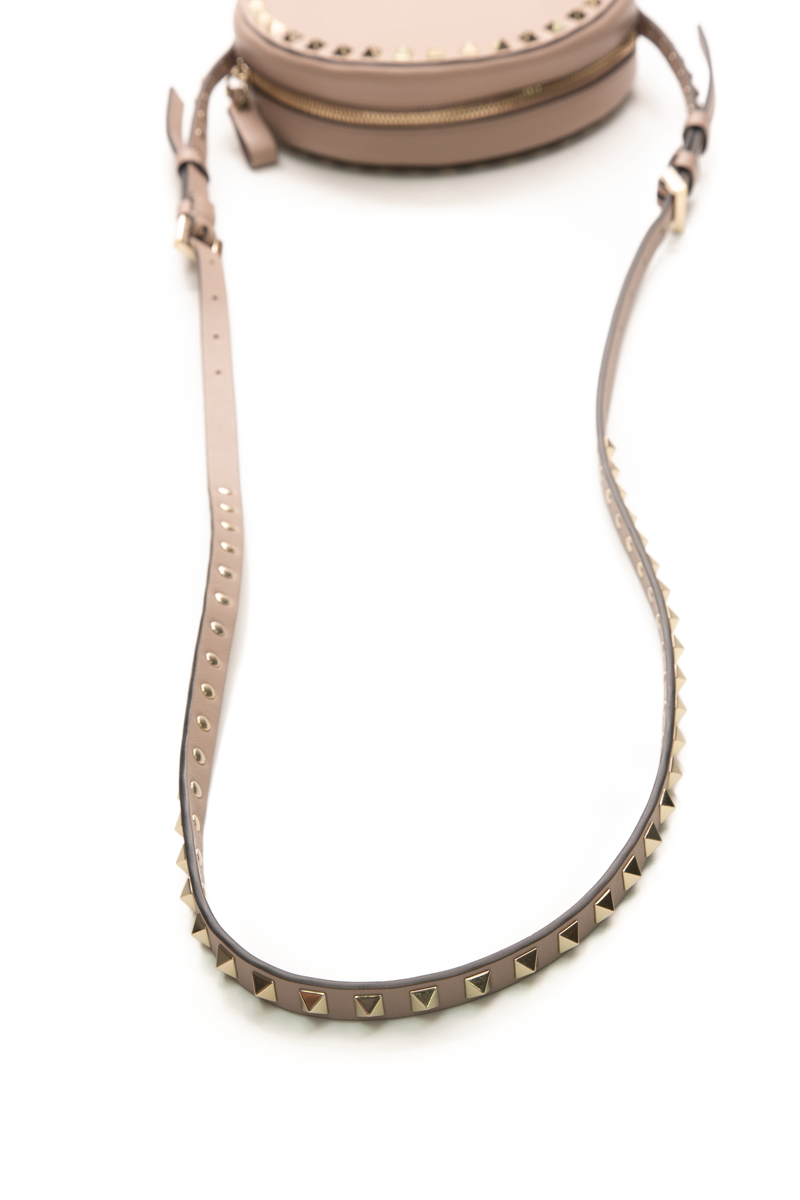 Round Rockstud Crossbody Bag
