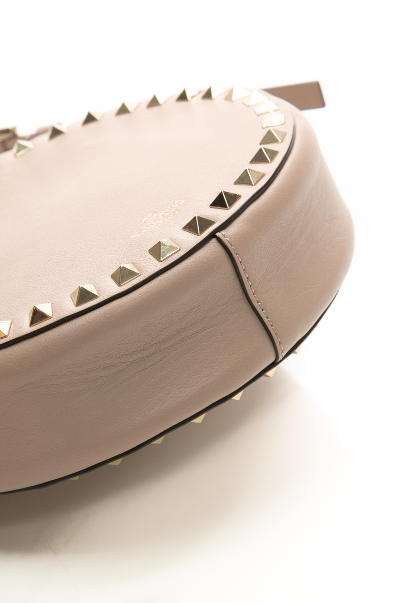 Round Rockstud Crossbody Bag