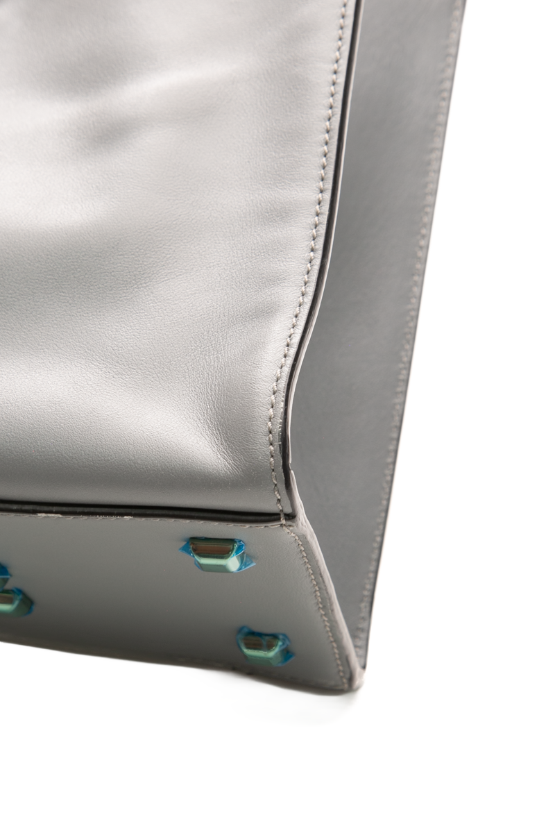 Rockstud Lock Tote Bag
