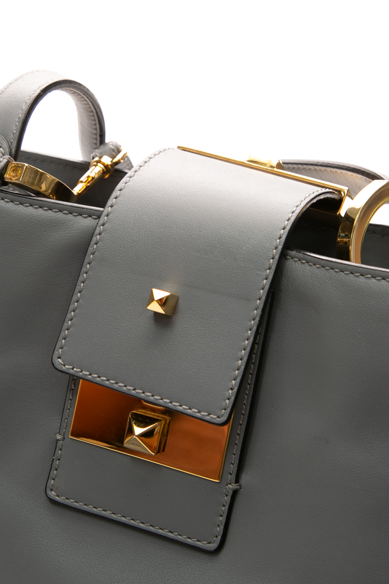 Rockstud Lock Tote Bag