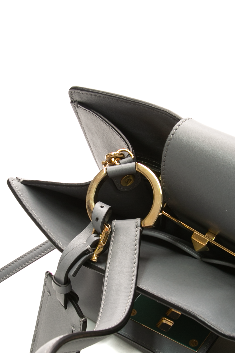Rockstud Lock Tote Bag