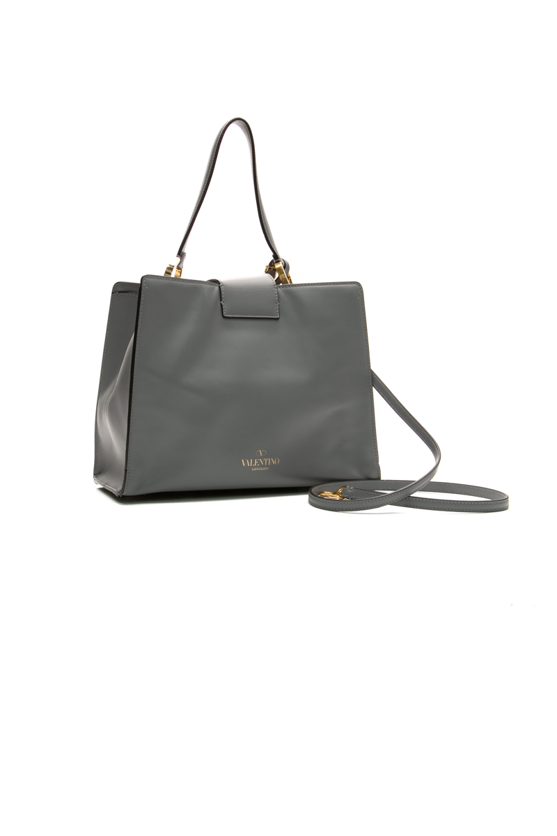 Rockstud Lock Tote Bag