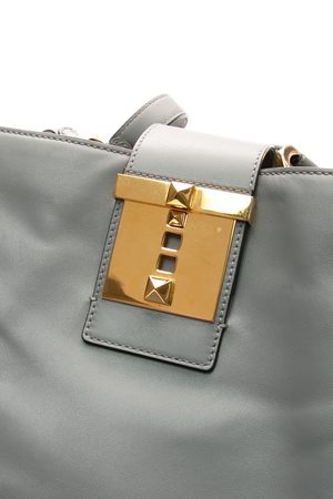 Rockstud Lock Tote Bag