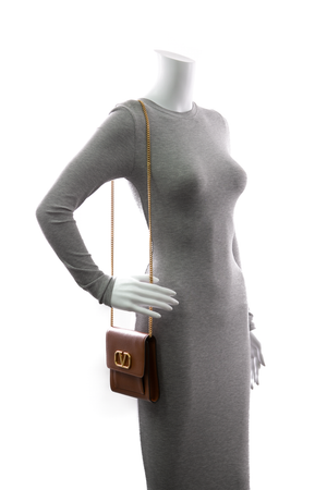 V Logo Crossbody Bag